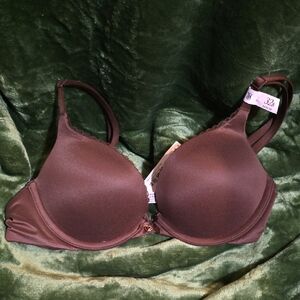 Victoria's Secret Chocolate Brown Molded T Bra